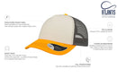 RAPPER CANVAS WHITE-YELLOW-DARK GREY - Suomen Brodeeraus
