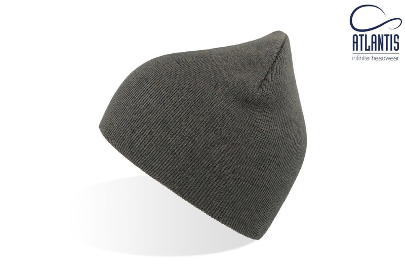 RECY BEANIE DARK GREY - Suomen Brodeeraus