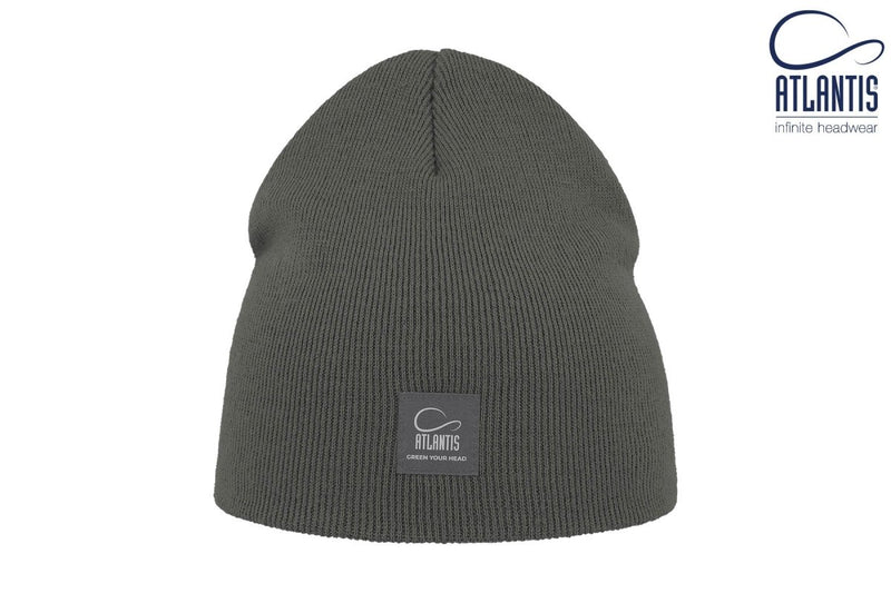 RECY BEANIE DARK GREY - Suomen Brodeeraus