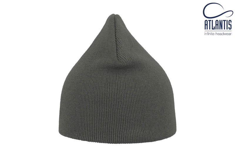 RECY BEANIE DARK GREY - Suomen Brodeeraus