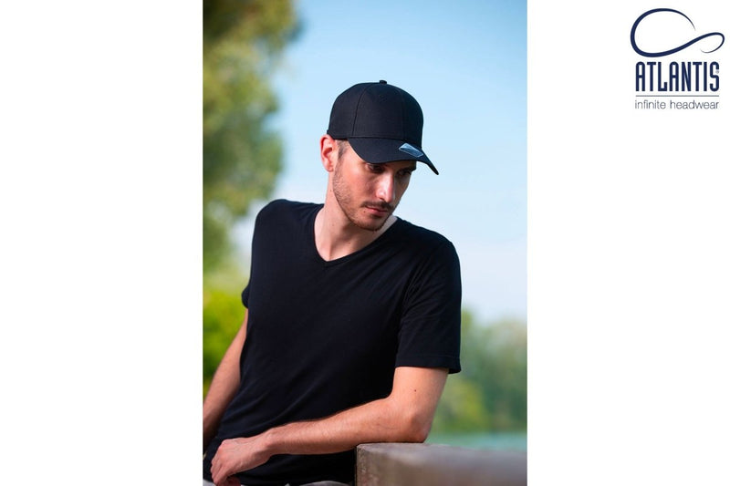 RECYCLED CAP BLACK - Suomen Brodeeraus