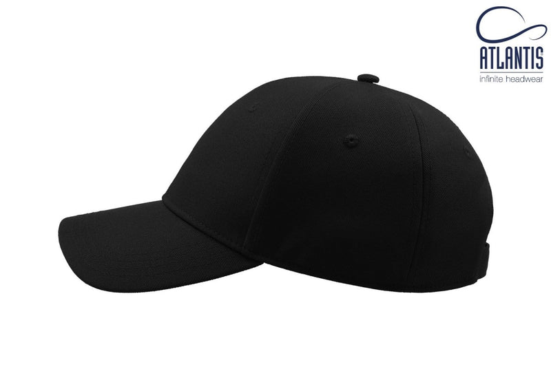 RECYCLED CAP BLACK - Suomen Brodeeraus