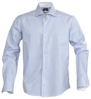 RENO STRIPED SHIRT L.Blue - Suomen Brodeeraus