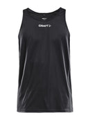 Rush Singlet Black - Suomen Brodeeraus