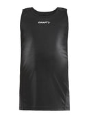 Rush Singlet Jr Black - Suomen Brodeeraus