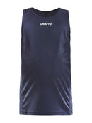 Rush Singlet Jr Navy - Suomen Brodeeraus