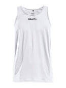 Rush Singlet White - Suomen Brodeeraus