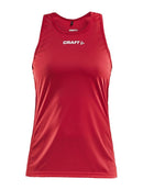Rush Singlet women Bright red - Suomen Brodeeraus