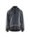 Sadetakki, taso 2 Tummanharmaa/Musta - Suomen Brodeeraus