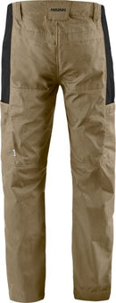 Service stretch housut 2540 LWR Khaki/Black - Suomen Brodeeraus