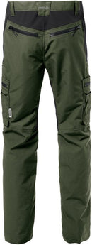 Service stretch housut 2700 PLW Army Green/Black - Suomen Brodeeraus