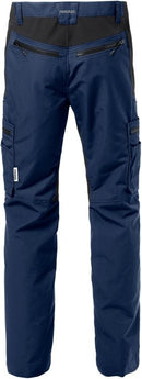 Service stretch housut 2700 PLW Navy/Black - Suomen Brodeeraus