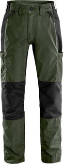 Service stretch housut naisten 2541 LWR Army Green/Black - Suomen Brodeeraus