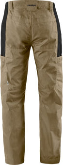 Service stretch housut naisten 2541 LWR Khaki/Black - Suomen Brodeeraus