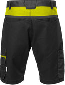 Shortsit 2562 STFP Black/Hivis Yellow - Suomen Brodeeraus