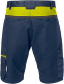 Shortsit 2562 STFP Navy/Hi-Vis Yellow - Suomen Brodeeraus