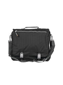 SHOULDERBAG SVART SILVERLIN - Suomen Brodeeraus