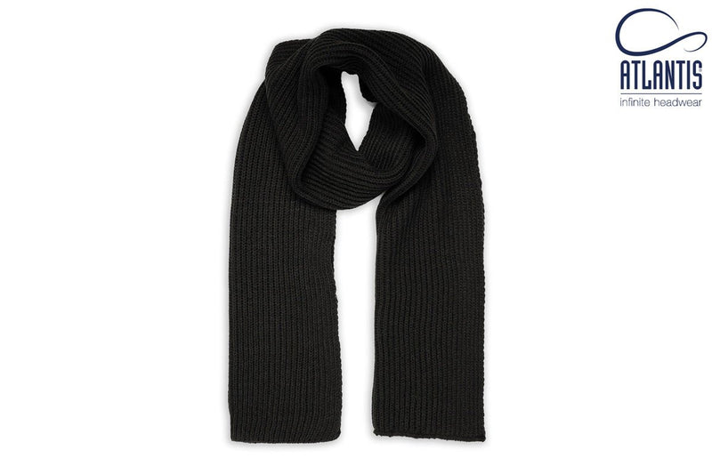 SKATE SCARF BLACK - Suomen Brodeeraus