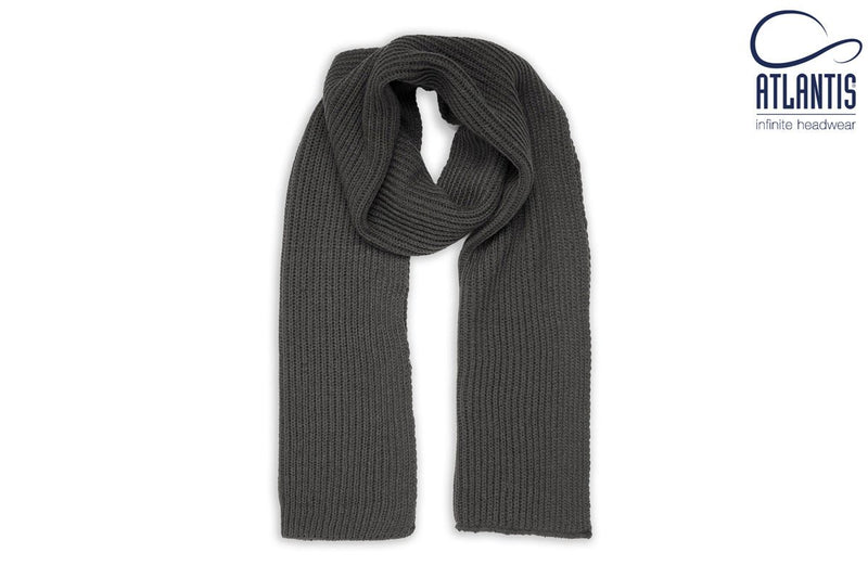 SKATE SCARF DARK GREY - Suomen Brodeeraus