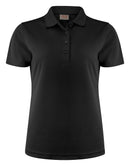 Smash Polo lady Black - Suomen Brodeeraus