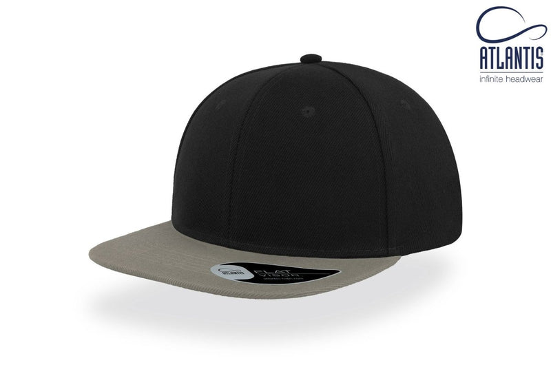 SNAP BACK BLACK-GREY - Suomen Brodeeraus