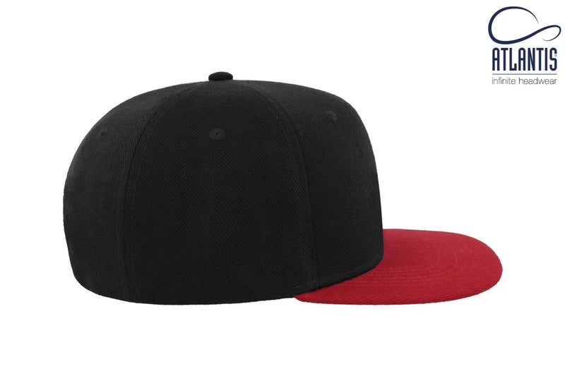 SNAP BACK BLACK-RED - Suomen Brodeeraus