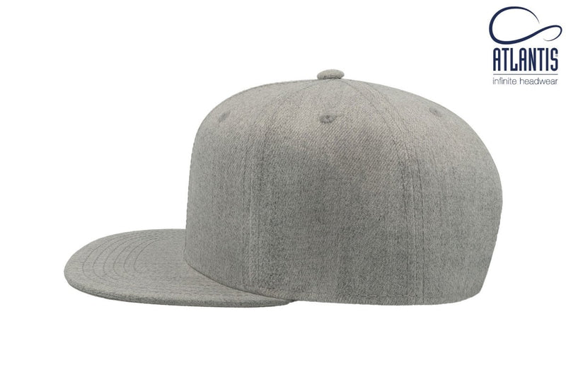 SNAP BACK GREY MELANGE - Suomen Brodeeraus