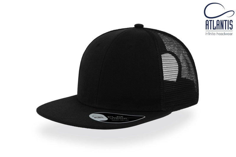 SNAP MESH BLACK-BLACK - Suomen Brodeeraus