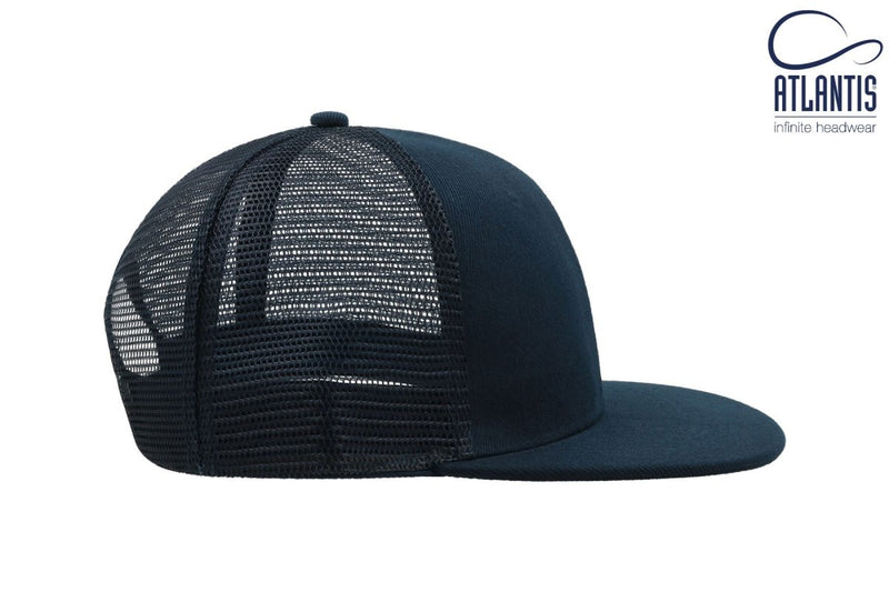 SNAP MESH NAVY-NAVY - Suomen Brodeeraus