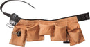 Snikki työkaluvyö 9335 LTHR Brown ONESIZE - Suomen Brodeeraus