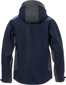 Softshell takki naiset 1416 SHI Tummansininen/Harmaa - Suomen Brodeeraus