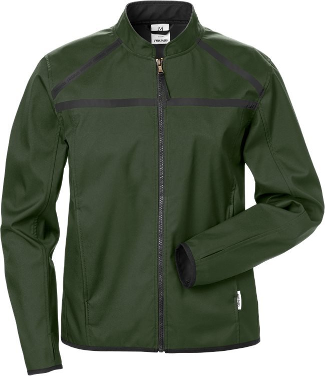 Softshell takki naisten 4558 LSH Army Green - Suomen Brodeeraus