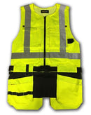 Standsafe Riipputaskuliivi Keltainen - Suomen Brodeeraus