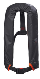 STORM INFLATABLE LIFEJACKET BLACK STD - Suomen Brodeeraus