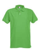 Strech Premium polo Apple green - Suomen Brodeeraus