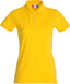Strech Premium polo women Yellow - Suomen Brodeeraus
