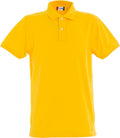 Strech Premium polo Yellow - Suomen Brodeeraus