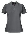 SURF PRO LADY POLO PIQUE STEEL GREY - Suomen Brodeeraus