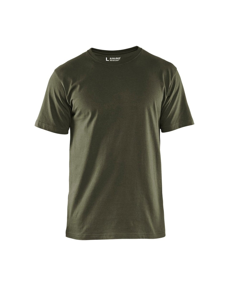 T-paita 5-pack Army green - Suomen Brodeeraus