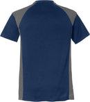 T-paita 7046 THV Navy/Grey - Suomen Brodeeraus