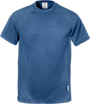 T-paita 7046 THV Washed blue - Suomen Brodeeraus