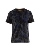 T-paita limited Musta/Tumman harmaa - Suomen Brodeeraus