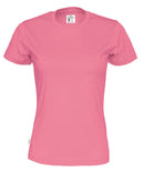 T-SHIRT LADY (GOTS) PINK - Suomen Brodeeraus
