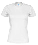 T-SHIRT LADY (GOTS) WHITE - Suomen Brodeeraus