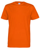 T-SHIRT MAN (GOTS) ORANGE - Suomen Brodeeraus