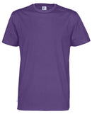 T-SHIRT MAN (GOTS) PURPLE - Suomen Brodeeraus