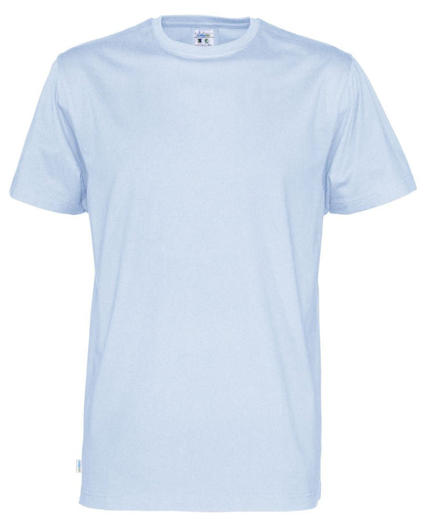 T-SHIRT MAN (GOTS) SKY BLUE - Suomen Brodeeraus