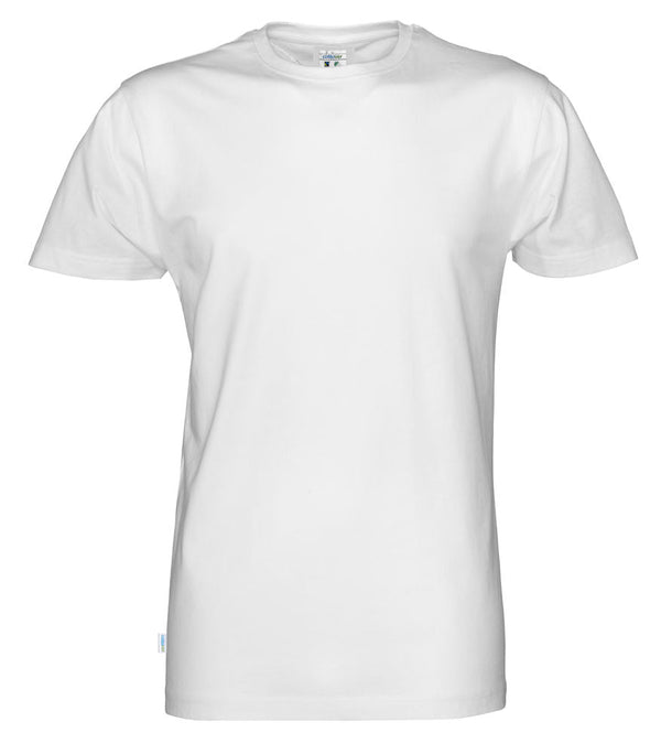 T-SHIRT MAN (GOTS) WHITE - Suomen Brodeeraus