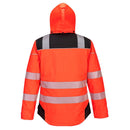 T400 - PW3 Hi-Vis Talvitakki Punainen/Musta - Suomen Brodeeraus