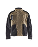 Takki Khaki/Musta - Suomen Brodeeraus